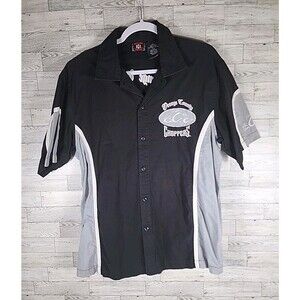 Vintage Orange County Choppers Work Shirt Mens Large Motorcycle Biker Garage